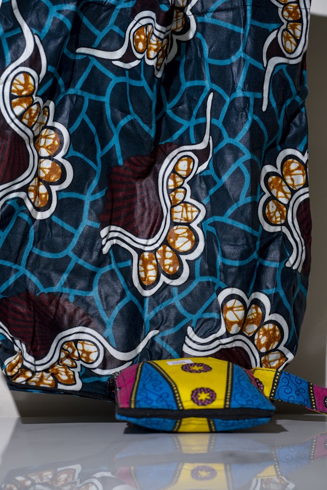 African Wax Print Tote Bag