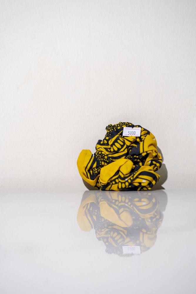 Ankara Print Fabric Hair Scrunchie
