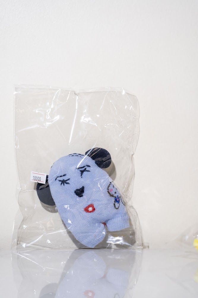 Embroidered Fabric Character Doll