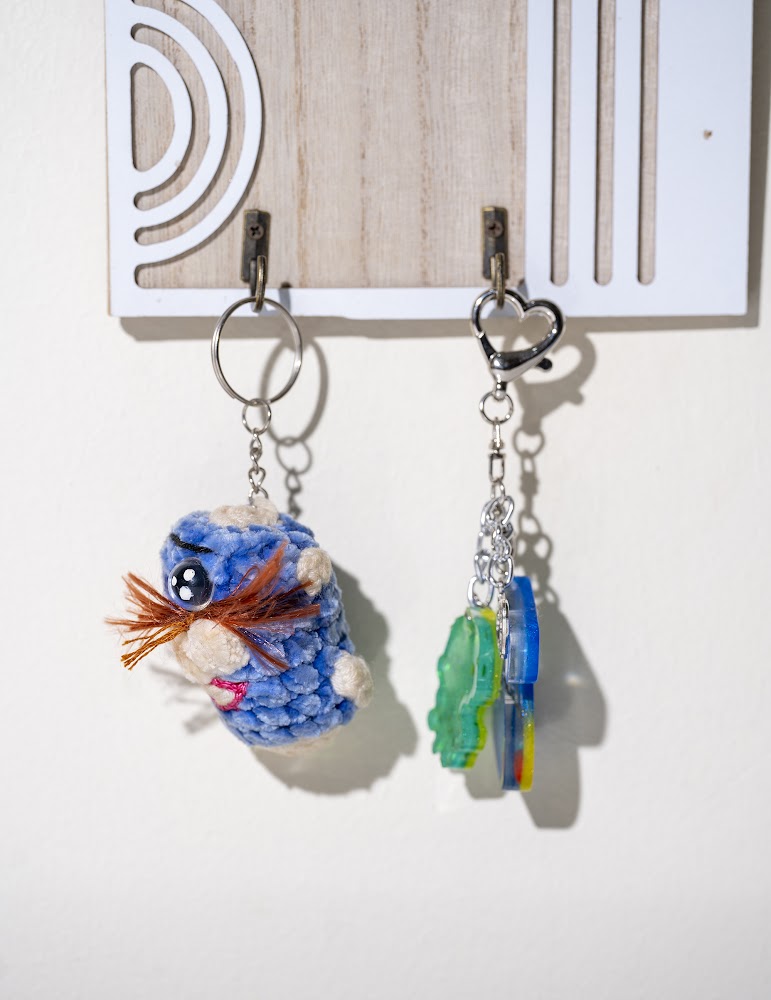 Handmade Character Keychain Set