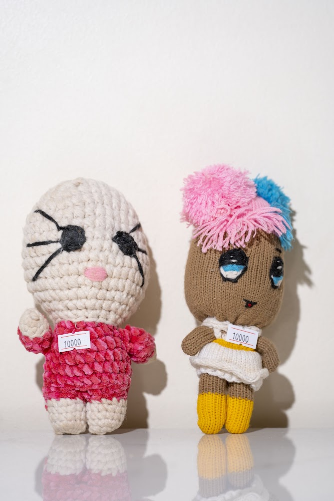 Crochet & Knit Character Doll Pair