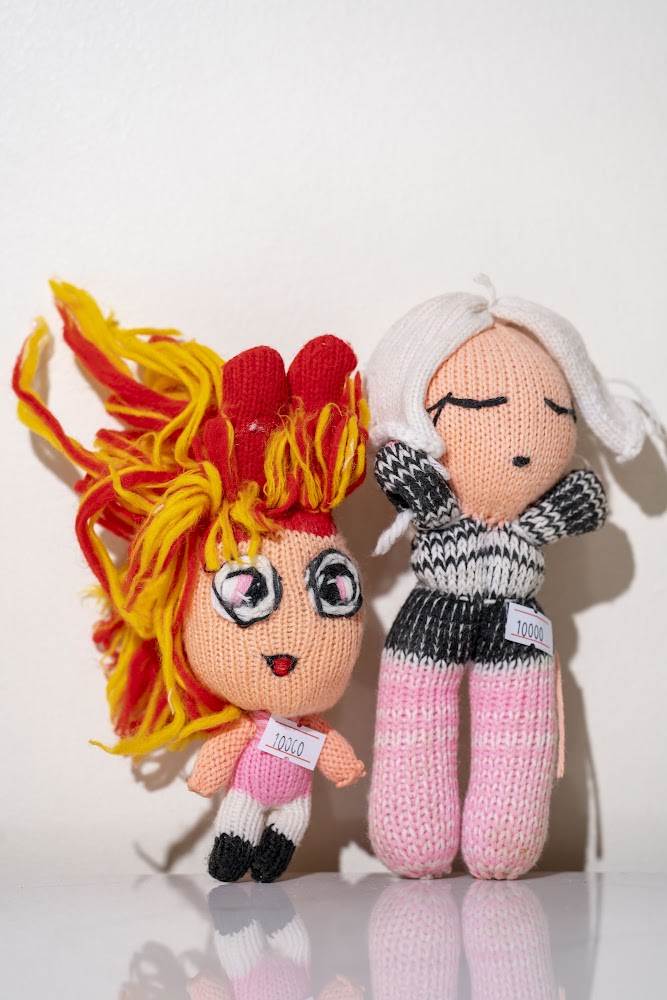 Handmade Knit Character Dolls